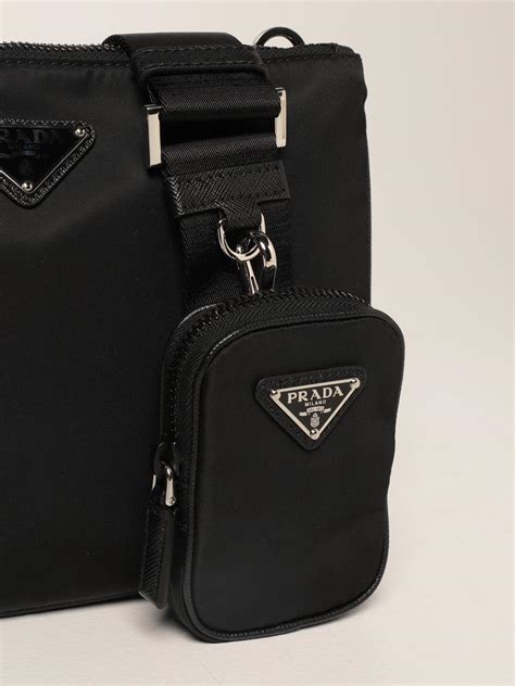 bolso prada negro hombro